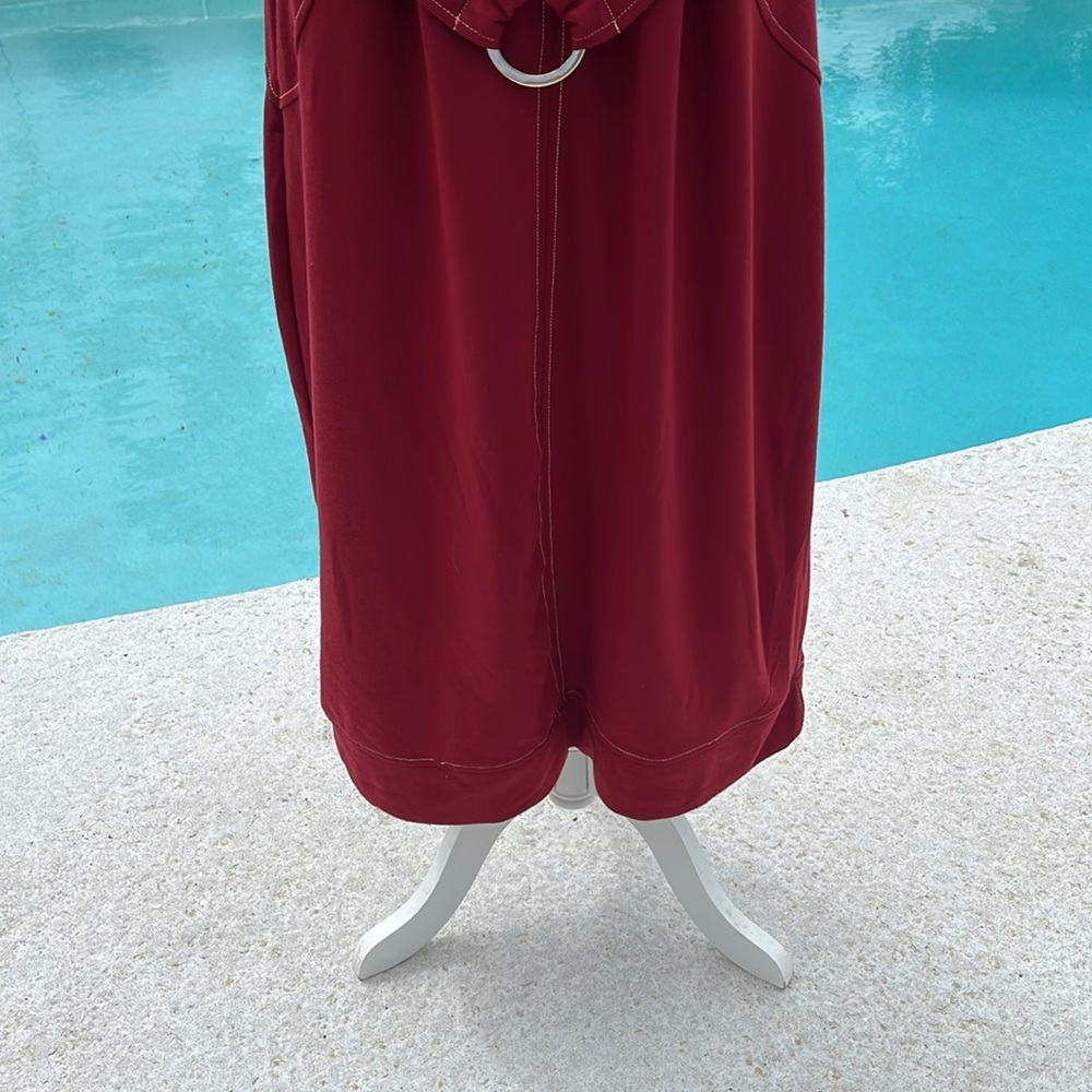 LANE BRYANT Ponte Short-Sleeve Crew-Neck Dress SZ: 14/16 nwt - Picture 4 of 13
